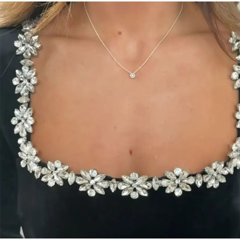 Party Kleid mit Strass