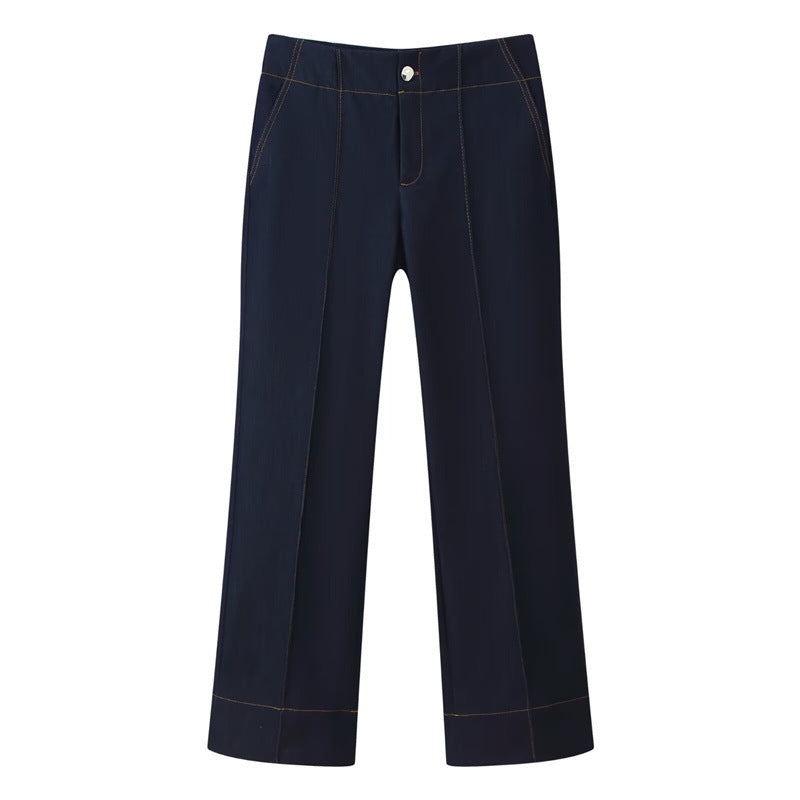 Midnight Stitch Set – Denim Look Zweiteiler