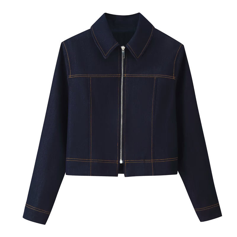 Midnight Stitch Set – Denim Look Zweiteiler