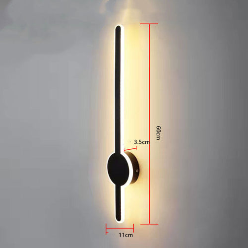 Elegance fat Line – Wandlichtdesign